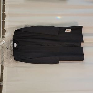 Calvin Klein duster suit jacket